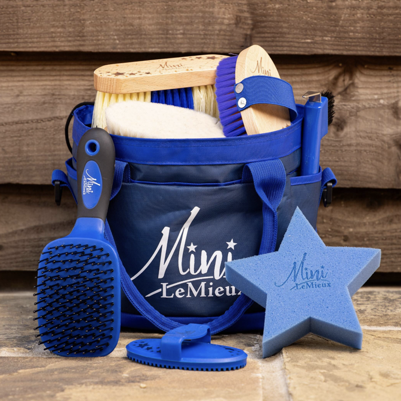 LeMieux Mini Grooming Set Benetton Blue-3